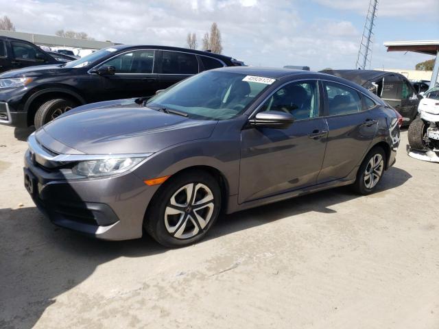 HONDA CIVIC LX 2017 with VIN 2HGFC2F57HH566343 - Photo from auction
