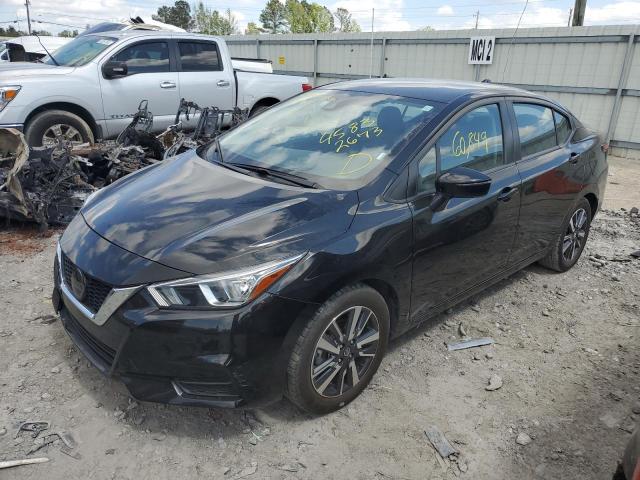 NISSAN VERSA SV 2021 with VIN 3N1CN8EVXML849131 - Photo from auction