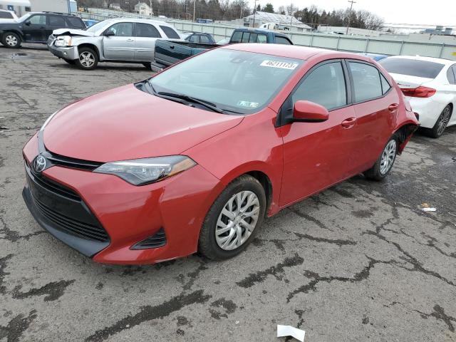 TOYOTA COROLLA L 2019 with VIN 2T1BURHE3KC218816 - Photo from auction