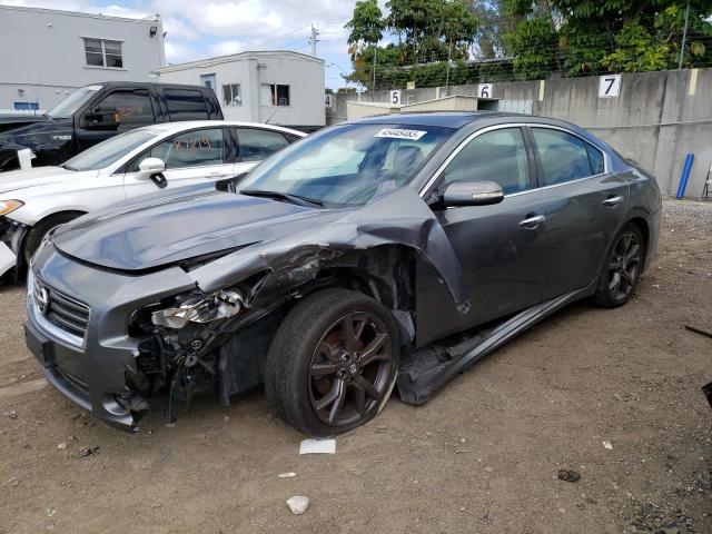NISSAN MAXIMA S 2014 مع رقم تعريف المركبة 1N4AA5AP3EC443054 - صورة من المزاد