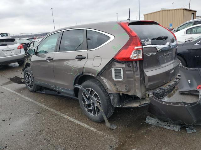 Photo 2 from auction – 2016 HONDA CR-V SE with VIN 2HKRM4H47GH639788