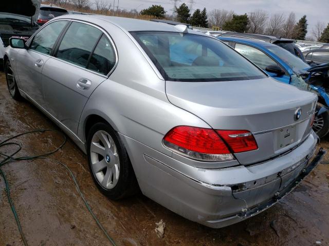Photo 2 from auction – 2006 BMW 750 LI with VIN WBAHN83586DT26203