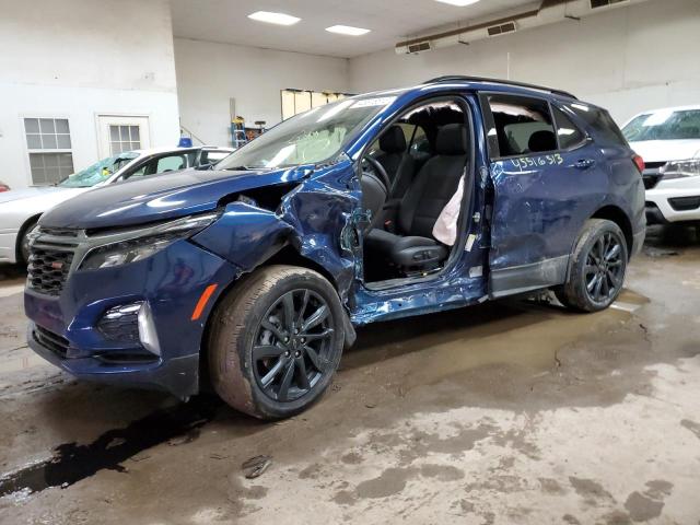 CHEVROLET EQUINOX RS 2022 with VIN 2GNAXWEVXN6117615 - Photo from auction
