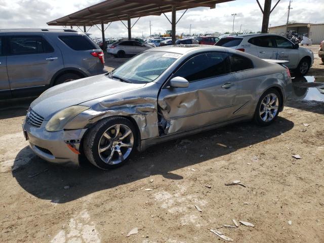 INFINITI G35 2005 with VIN JNKCV54EX5M404004 - Photo from auction