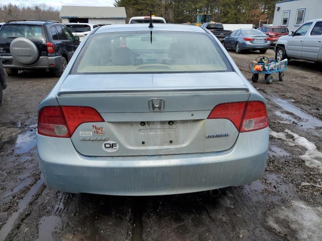 Photo 6 from auction – 2006 HONDA CIVIC HYBR with VIN JHMFA36276S011140