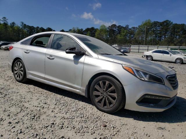 Photo 4 from auction – 2016 HYUNDAI SONATA SPO with VIN 5NPE34AF7GH388848