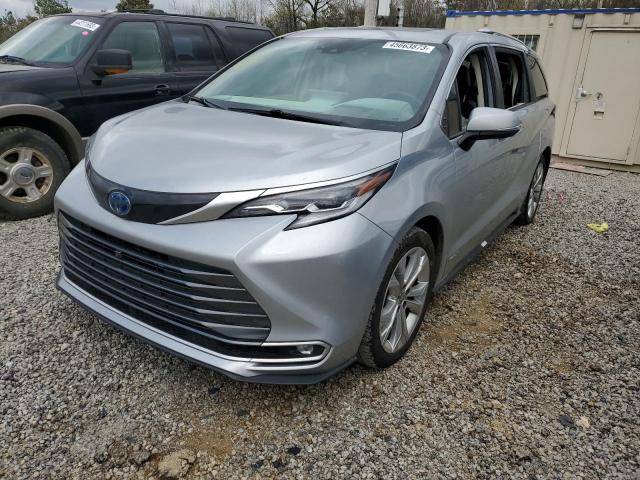 TOYOTA SIENNA LIM 2021 with VIN 5TDERKEC5MS020953 - Photo from auction