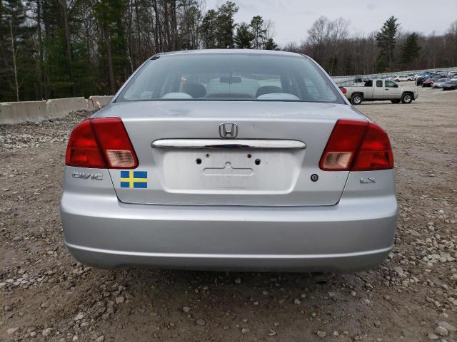 Photo 6 from auction – 2002 HONDA CIVIC LX with VIN 2HGES16502H614040