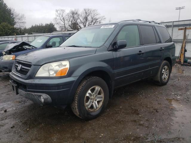 HONDA PILOT EXL 2004 with VIN 2HKYF18594H580011 - Photo from auction
