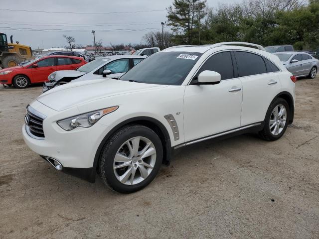 INFINITI QX70 2015 with VIN JN8CS1MW0FM483698 - Photo from auction