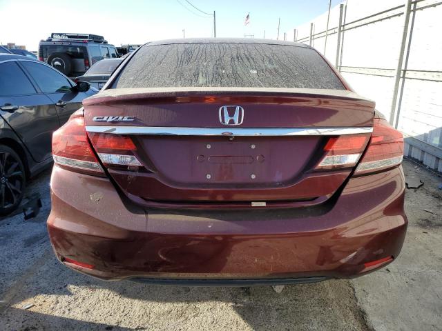 Photo 6 from auction – 2013 HONDA CIVIC EX with VIN 19XFB2F82DE247532