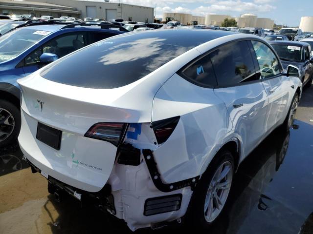 Photo 3 from auction – 2022 TESLA MODEL Y with VIN 7SAYGDEE5NF572526