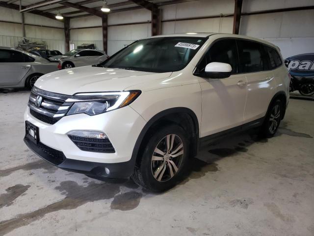 HONDA PILOT EXL 2018 with VIN 5FNYF5H6XJB000260 - Photo from auction