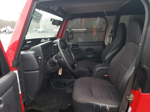 Photo 7 from auction – 2002 JEEP WRANGLER / with VIN 1J4FA39S22P720319