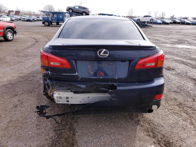 Photo 6 from auction – 2006 LEXUS IS 250 with VIN JTHBK262965019373