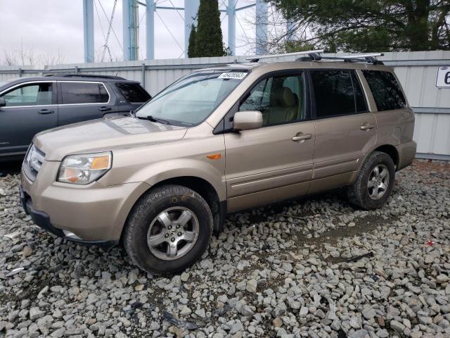 HONDA PILOT EX 2006 with VIN 2HKYF18526H528111 - Photo from auction
