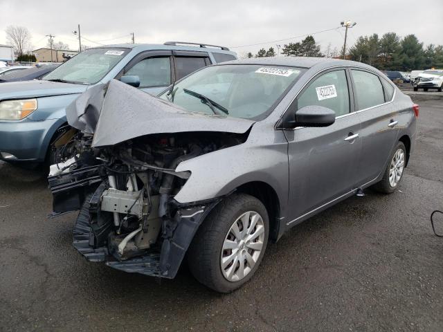 NISSAN SENTRA S 2017 with VIN 3N1AB7AP4HY317481 - Photo from auction