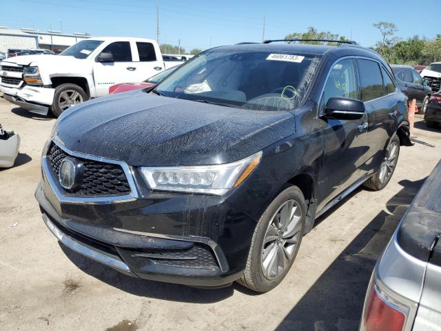 ACURA MDX TECHNO 2017 with VIN 5FRYD3H5XHB012080 - Photo from auction