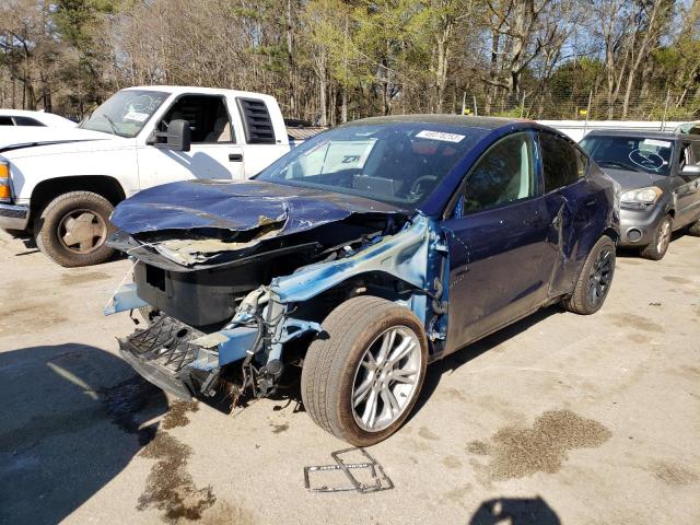 TESLA MODEL Y 2021 with VIN 5YJYGDEE7MF074694 - Photo from auction