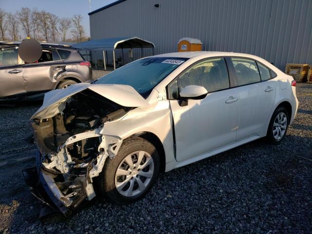 TOYOTA COROLLA LE 2021 with VIN JTDEPMAE0MJ186349 - Photo from auction