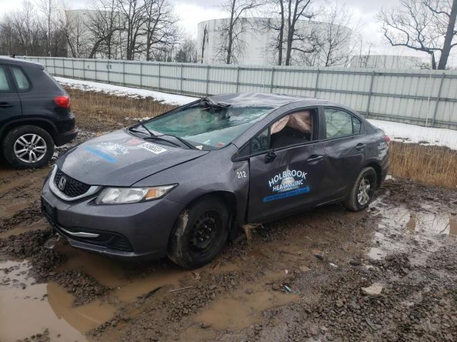 HONDA CIVIC LX 2015 with VIN 19XFB2F5XFE269268 - Photo from auction