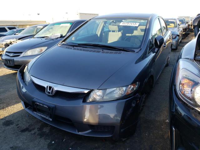 HONDA CIVIC LX 2010 with VIN 2HGFA1F56AH316825 - Photo from auction