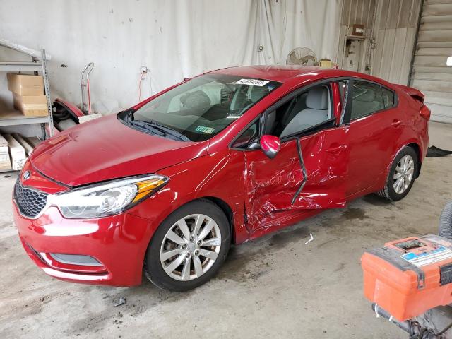 KIA FORTE LX 2014 with VIN KNAFX4A65E5146983 - Photo from auction