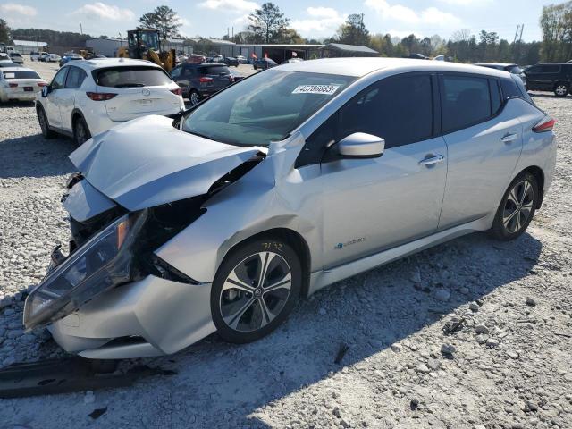 NISSAN LEAF S 2018 with VIN 1N4AZ1CPXJC306248 - Photo from auction