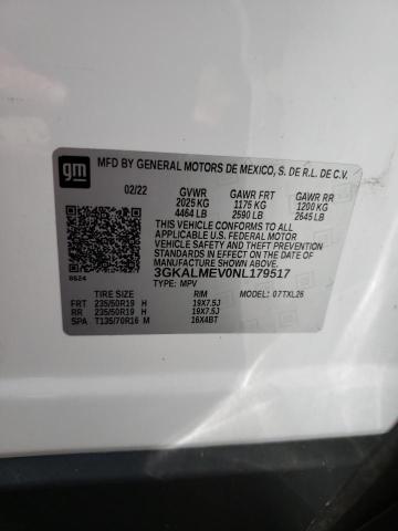 Photo 14 from auction – 2022 GMC TERRAIN SL with VIN 3GKALMEV0NL179517