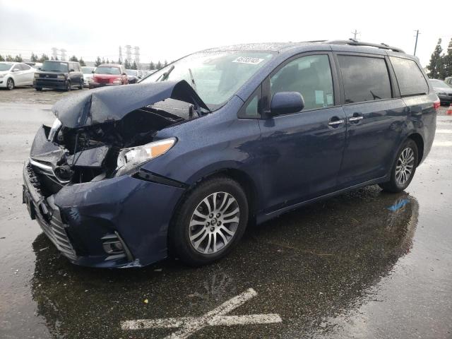 TOYOTA SIENNA XLE 2018 with VIN 5TDYZ3DC7JS950353 - Photo from auction