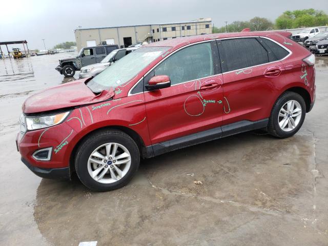 FORD EDGE SEL 2015 with VIN 2FMTK3J8XFBB22476 - Photo from auction