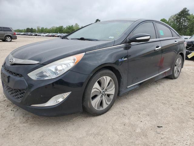 HYUNDAI SONATA HYB 2013 with VIN KMHEC4A41DA075470 - Photo from auction