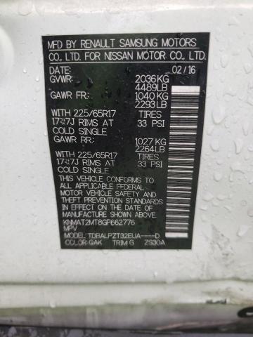 Photo 14 from auction – 2016 NISSAN ROGUE S with VIN KNMAT2MT8GP662776