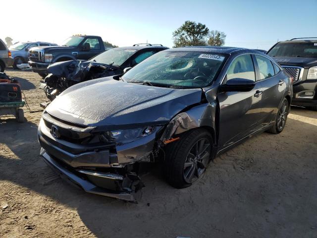 HONDA CIVIC EX 2019 with VIN JHMFC1F37KX003186 - Photo from auction