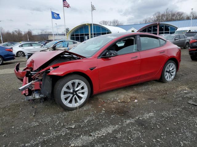 TESLA MODEL 3 2022 with VIN 5YJ3E1EB2NF183280 - Photo from auction
