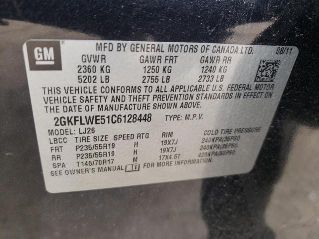 Photo 14 from auction – 2012 GMC TERRAIN SL with VIN 2GKFLWE51C6128448