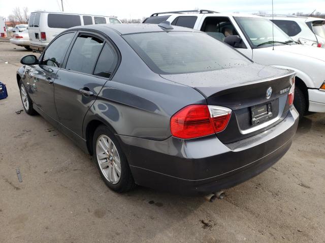 Photo 2 from auction – 2007 BMW 328 XI with VIN WBAVC93547KX57035