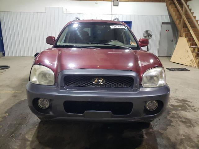 Photo 5 from auction – 2004 HYUNDAI SANTA FE G with VIN KM8SC73D04U764030