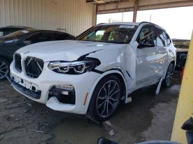 BMW X3 XDRIVEM 2019 with VIN 5UXTS3C50KLR72424 - Photo from auction