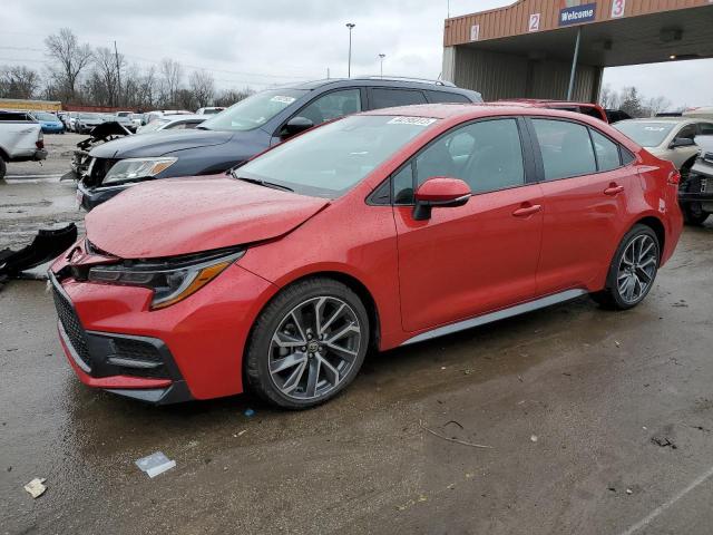 TOYOTA COROLLA SE 2021 with VIN 5YFS4MCE4MP092480 - Photo from auction