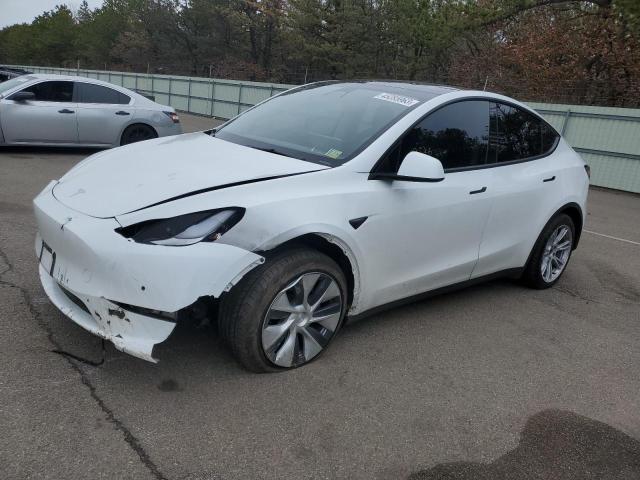 TESLA MODEL Y 2021 with VIN 5YJYGDEEXMF208758 - Photo from auction