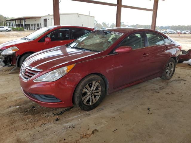 HYUNDAI SONATA GLS 2014 with VIN 5NPEB4AC3EH865510 - Photo from auction