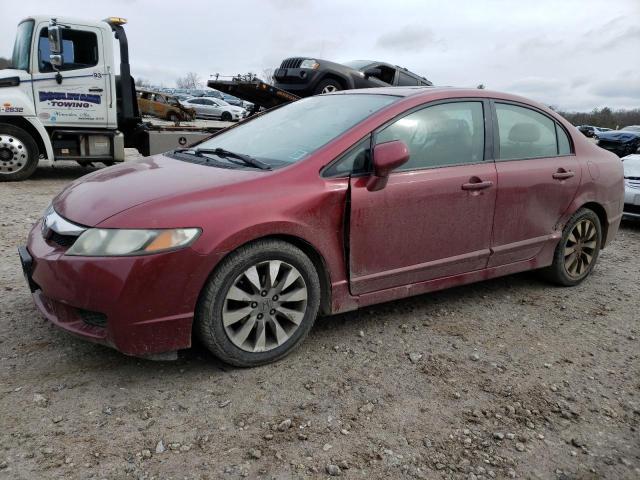 HONDA CIVIC EXL 2011 with VIN 2HGFA1F95BH520701 - Photo from auction