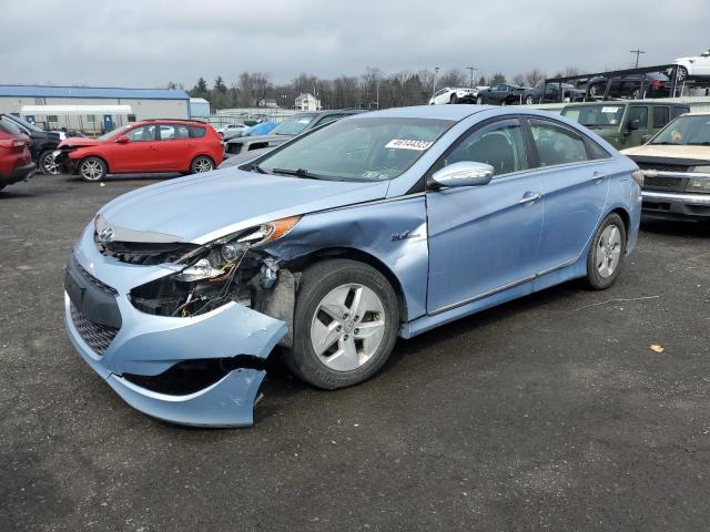 HYUNDAI SONATA HYB 2012 with VIN KMHEC4A42CA044050 - Photo from auction