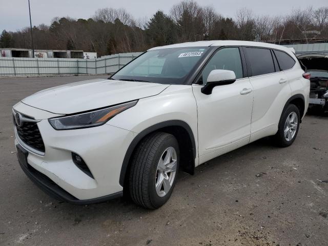 TOYOTA HIGHLANDER 2021 with VIN 5TDBZRBH4MS108484 - Photo from auction