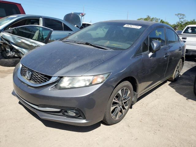 HONDA CIVIC EXL 2013 with VIN 19XFB2F99DE001098 - Photo from auction