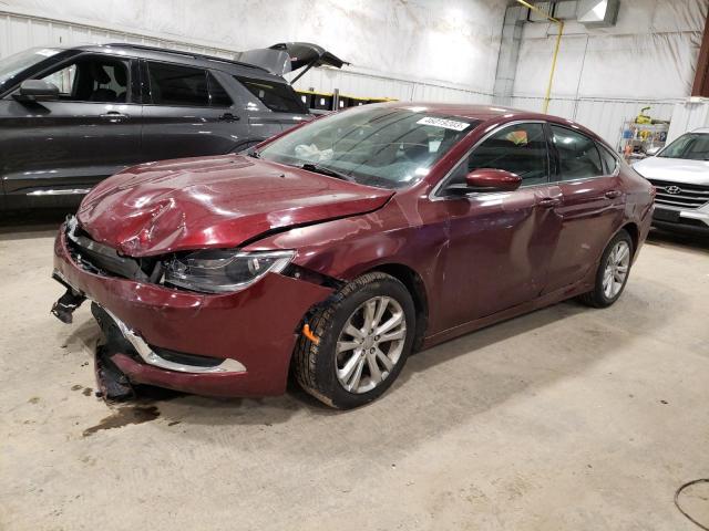 CHRYSLER 200 LIMITE 2015 with VIN 1C3CCCAB2FN621200 - Photo from auction