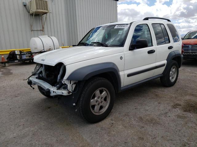 JEEP LIBERTY SP 2007 with VIN 1J4GL48K97W721163 - Photo from auction