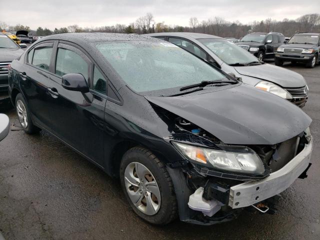 Photo 4 from auction – 2013 HONDA CIVIC LX with VIN 19XFB2F50DE259135