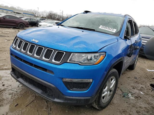 JEEP COMPASS SP 2018 with VIN 3C4NJDAB4JT100908 - Photo from auction